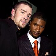 Usher and justin timberlake