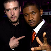 Usher and justin