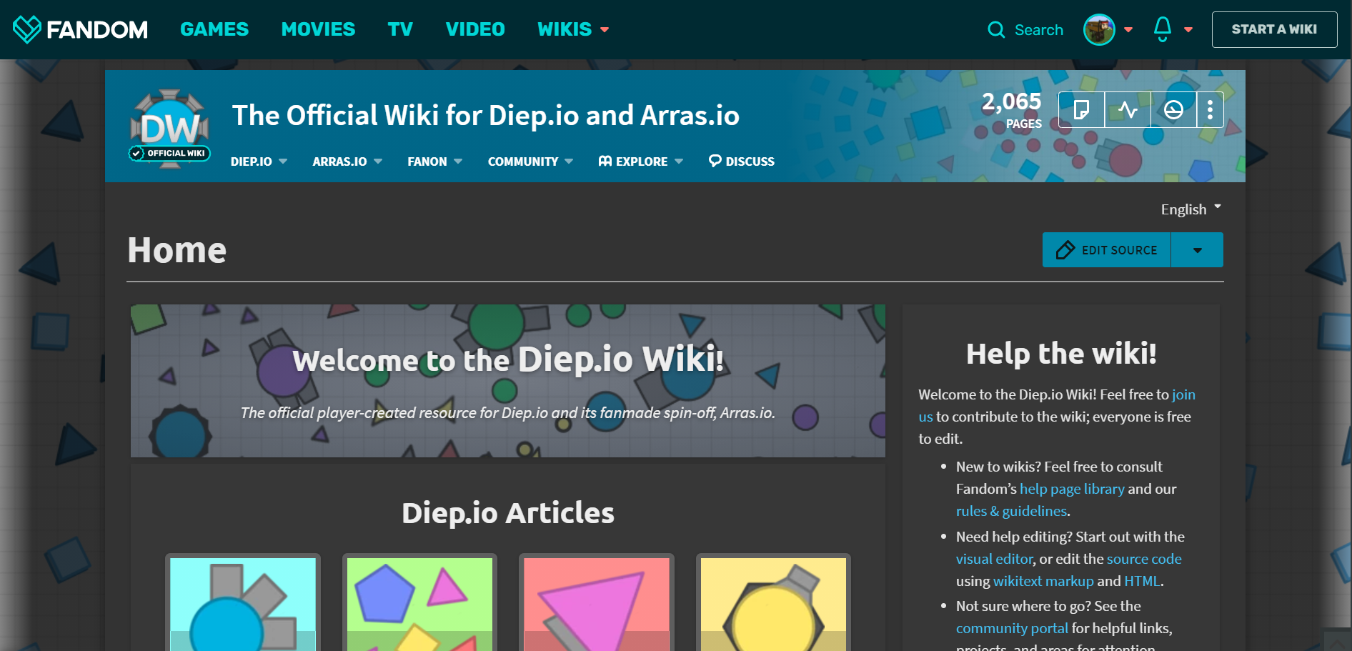 Arras.io, Diep.io Wiki