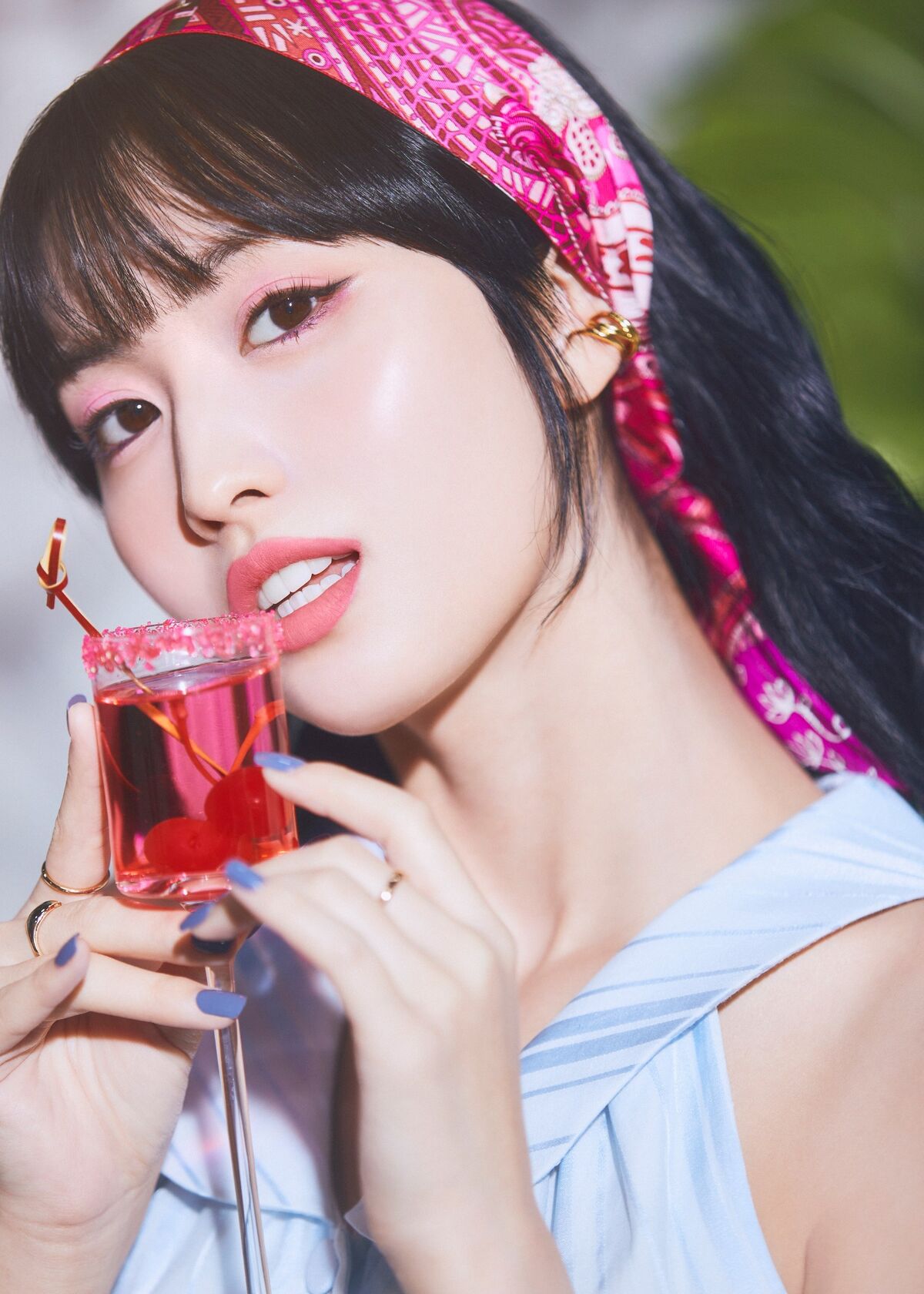 Cartão fotográfico oficial TWICE Momo WORLD TOUR READY TO BE