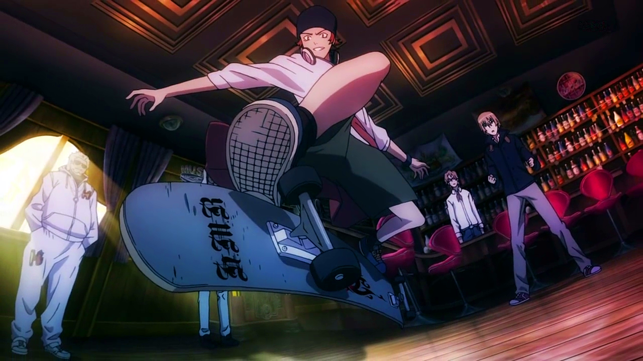 skateboard dude  K project, Anime, K project anime