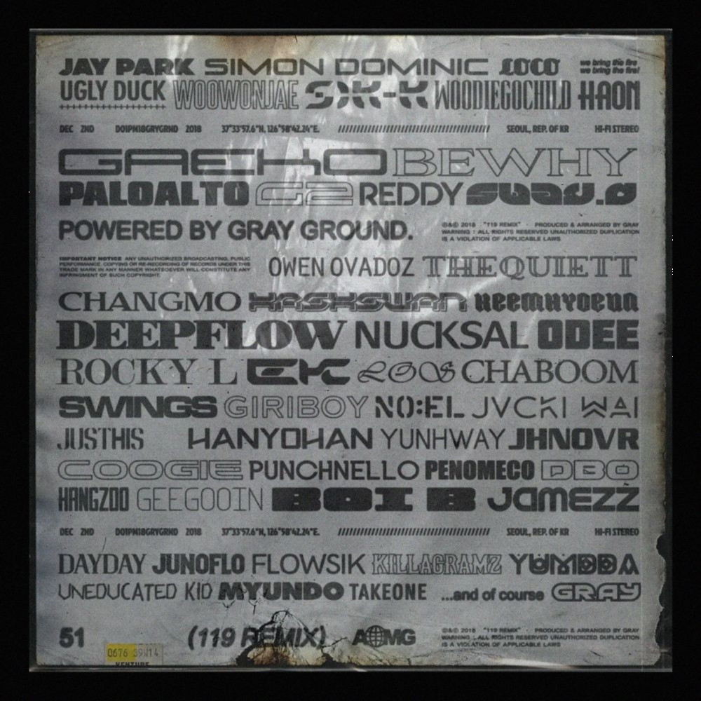 119 Remix | K Hip Hop Wiki | Fandom