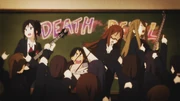 Death Devil performing at their school.