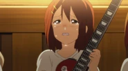 Yui crying as she realizes it's over.