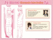 Toshimi's character introduction card.