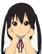 Azusa's picture from an anime magazine