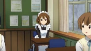 Yui maid outfit