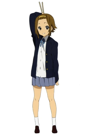 Ritsu with her drumsticks