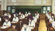 Class 1-3 during a test