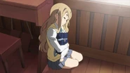 Tsumugi sleeping in the clubroom.