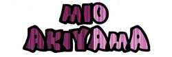 Mio Akiyama name icon