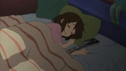 Yui sleeping with Gita.