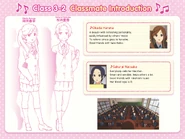 Natsuka's character introduction card.