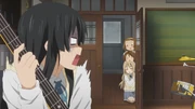 Mio getting spied on
