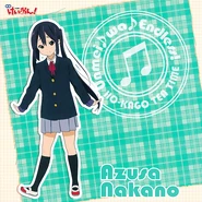 Azusa on the cover of "Unmei wa Endless"