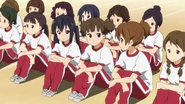 Azusa during physical education.