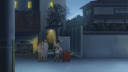 Hirasawa family movie.png (3.12 MB) The mother and her family saying goodbye to Yui who travels to London.