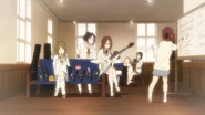 Light Music Club during Sawako's days.png (1.61 MB) Mihoko as a member of the Light Music Club (sitting on the floor at the table in the background)