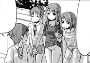 The-Hirasawas-in-the-Manga.png (279 KB) The mother alongside her two daughters saying goodbye to Nodoka.