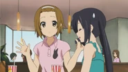 Azusa getting an answer she wasn't expecting
