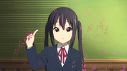 Azusa during "Utauyo!! MIRACLE".