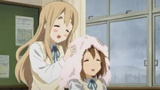 Mugi and yui towel