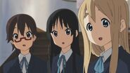 Nodoka with Mio and Mugi