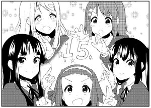 K-on Manga Panel  Manga, Anime, Art