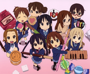 K-ON Chibi characters