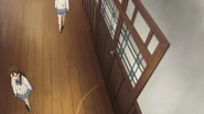 Eri in the hallway.