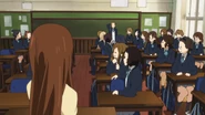 Class 3-2 during lessons.png (2.24 MB) The class got disturbed by Ritsu and Mio who tried to sneak in.