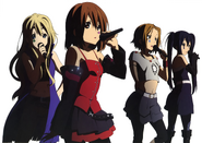 Death Devil Mugi, Yui, Ritsu and Azusa