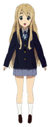 A full body shot of Mugi.