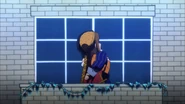 Romeo and Juliet hug.