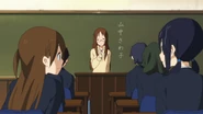 Eri and Akane admiring Sawako Yamanaka.