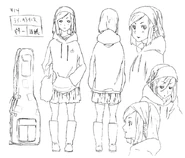 An official artwork of Shiho.