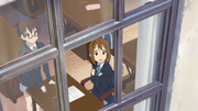 Yui wondering about the future