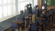 Class 3-2 at the graduation day in the movie.png (2.58 MB) Fūko with her class at the graduation day.