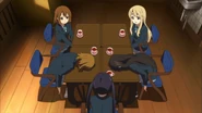Mio and Ritsu can't get their act together.