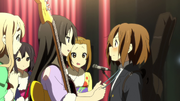 Yui made it in time