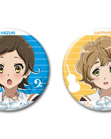 617 Sound Euphonium Character Can Badge Set Hazuki Sapphire Ka Shop Wiki Fandom