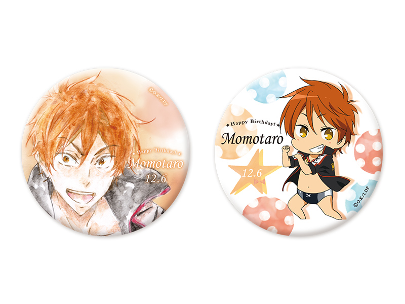 Free!　真琴　Hopeful Birthday　バースデー　缶バッジ Free! 橘真琴 バースデー缶バッジ 缶バッチ 6点コンプセット