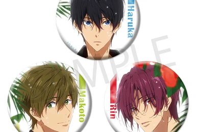 1748 Free! Dive to the Future Can Badge Set (Water) | KA Shop Wiki