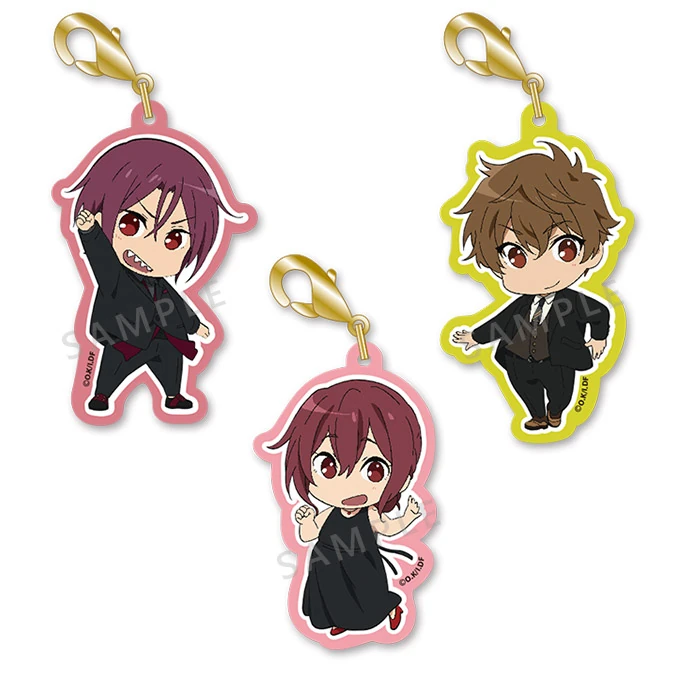 Freeアクリルチャームセット Free! DF GOLD EVOLUTION アクリルチャームセット