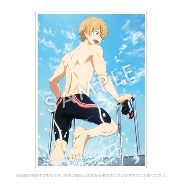 1240 Free! TM Clear Blue -Splash- Acrylic Art Plate - Nagisa | KA  
