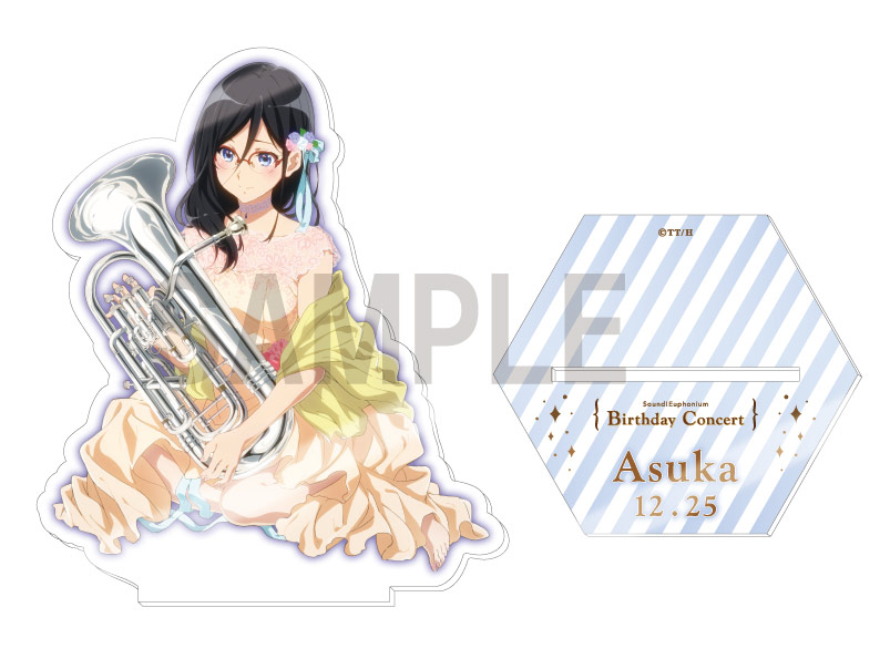 響け！ユーフォニアム　田中あすか　アクリルスタンド　缶バッジ 響け！ユーフォニアム 夏祭り！ アクリルスタンド 田中あすか