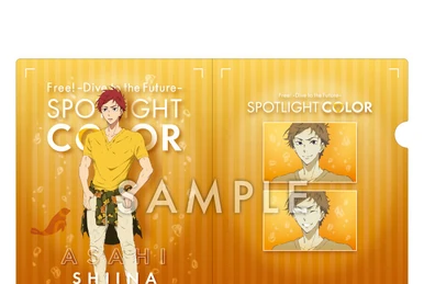 1599 Free! DF SPOTLIGHT COLOR Clear File (Makoto) | KA Shop Wiki