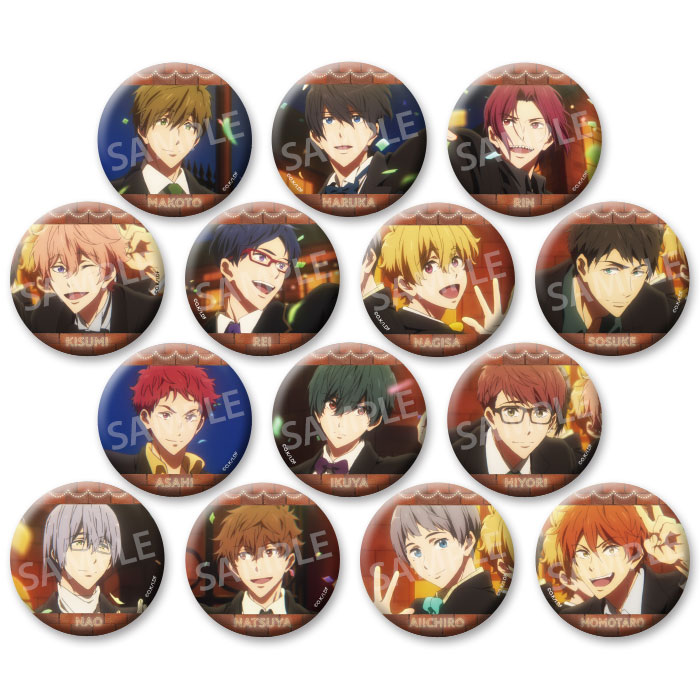 1558 Free! Dive to the Future Can Badge Collection (Ending) | KA