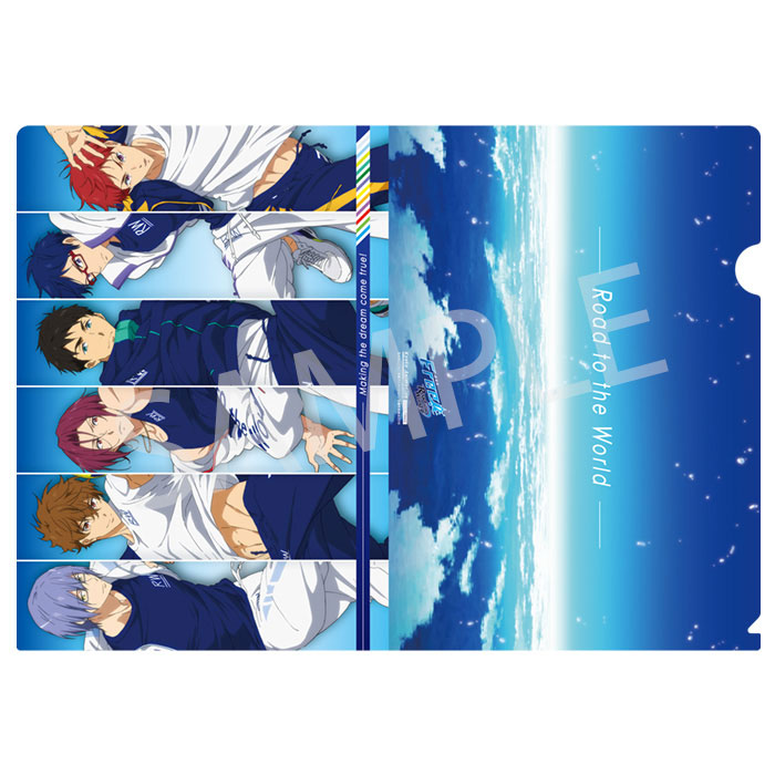 free  クリアファイル 劇場版 Free!TM Clear Blue-Splash- クリアファイルA【在庫品