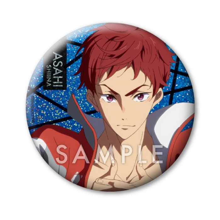 Free! Clear Blue Series　ホログラム缶バッジ Free! ホログラム 缶バッジ Clear Blue Series 桐嶋夏也